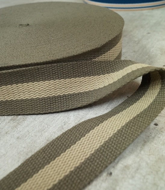 Gurtband zweifarbig - 40mm - verschiedene Farben