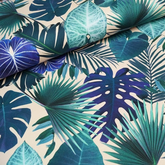 Hilco Elastische Baumwolle Porfiro lightsand – MYO Stoffe