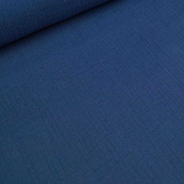 Uni Double Gauze - denim