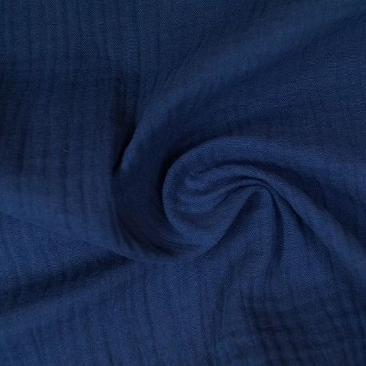 Uni Double Gauze - denim