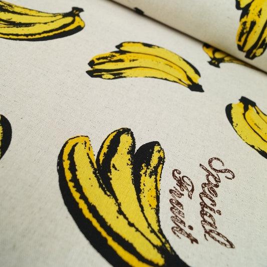 Canvas mit Bananen - natur / beige