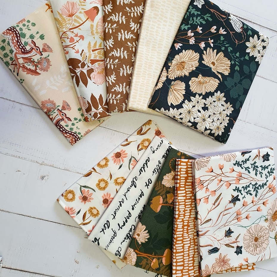 Art Gallery - Wild Forgotten von Bonnie Christine - Fat Quarter Bundle