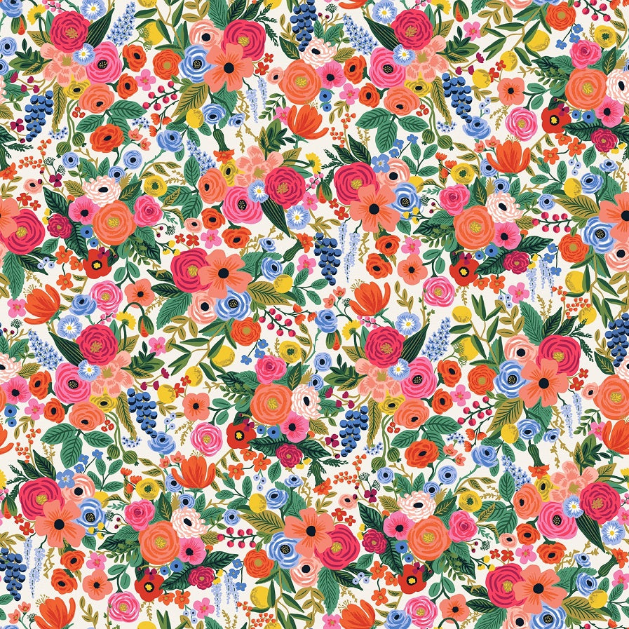 Cotton and Steel - Rifle Paper Co. - Garden Party petit - pink