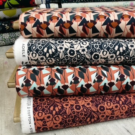 Cotton and Steel - Canvas - Emilia - Adele burnt orange