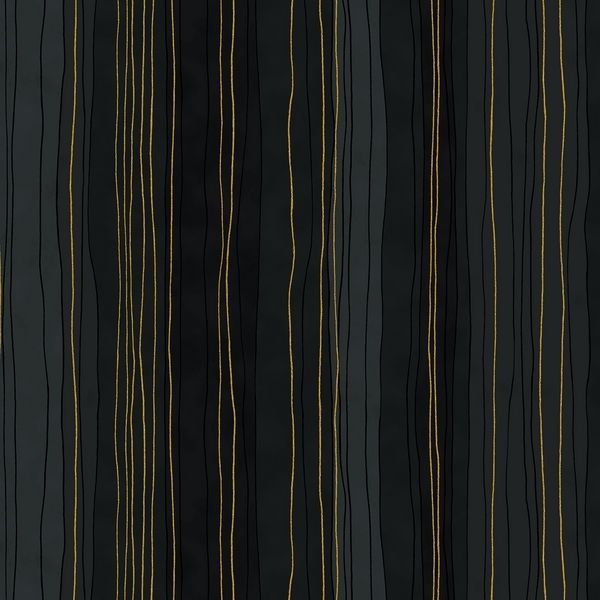 RJR Fabrics - Shiny Objects - Sterling Stripes - onyx metallic