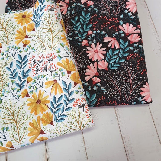 MYO Design - Twill Canvas - Spring is coming - white