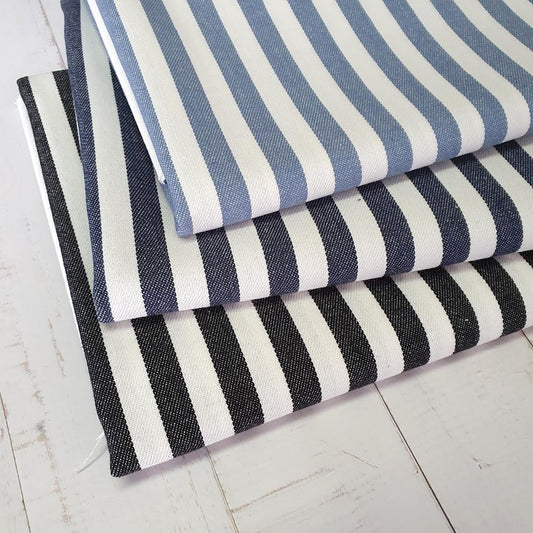 Streifenjeans - indigo-weiß - 7,7oz