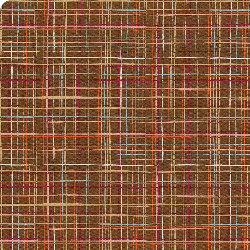 Moda - Things above - Lattice Lines - cocoa