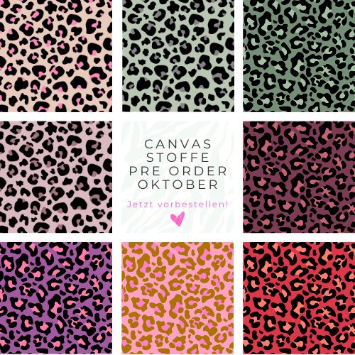 Vorbestellung - Animal- Twill Canvas - Colours