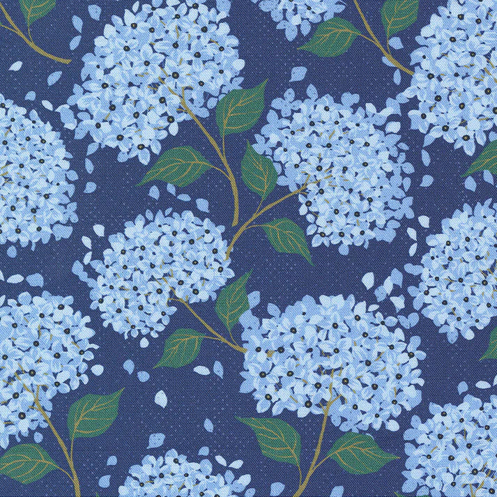 Moda - Sundance - Hydrangeas - indigo