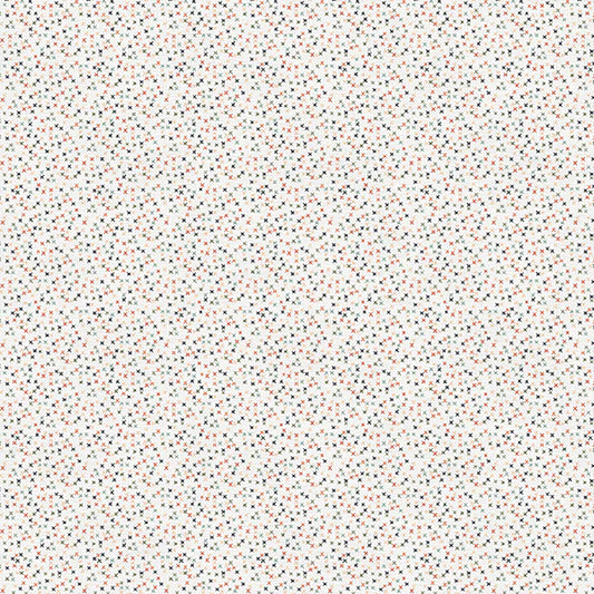 Paintbrush Studio - Mistletoe - Ditsy X - white