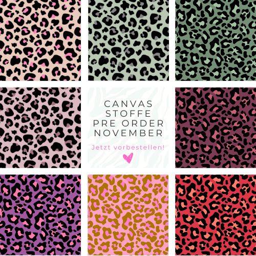 Vorbestellung - Animal- Twill Canvas - Colours