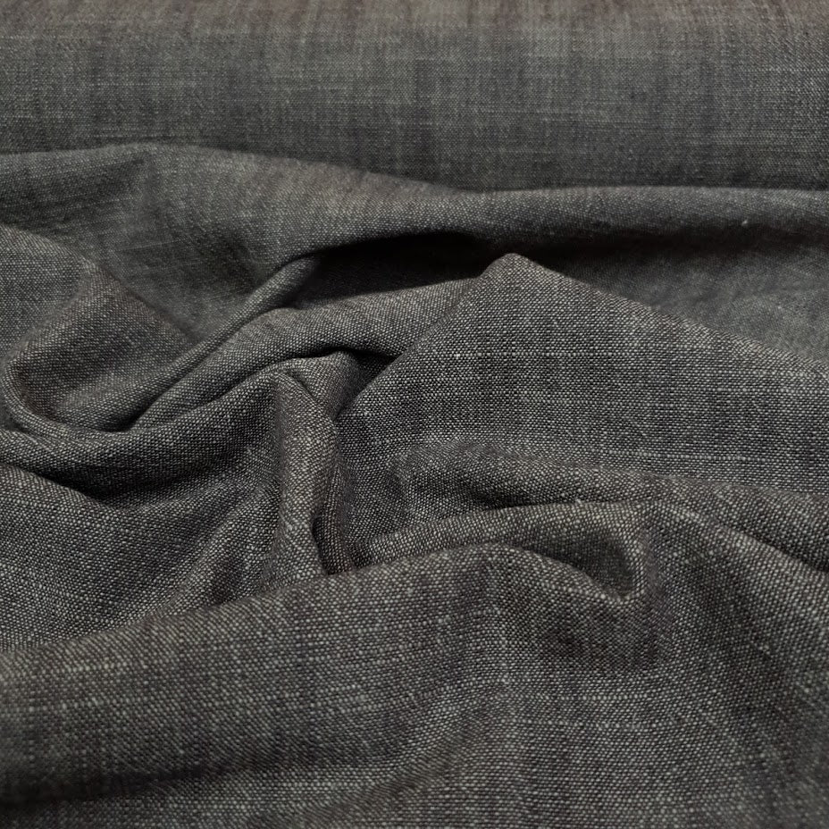 Chambray in dunkelbraun