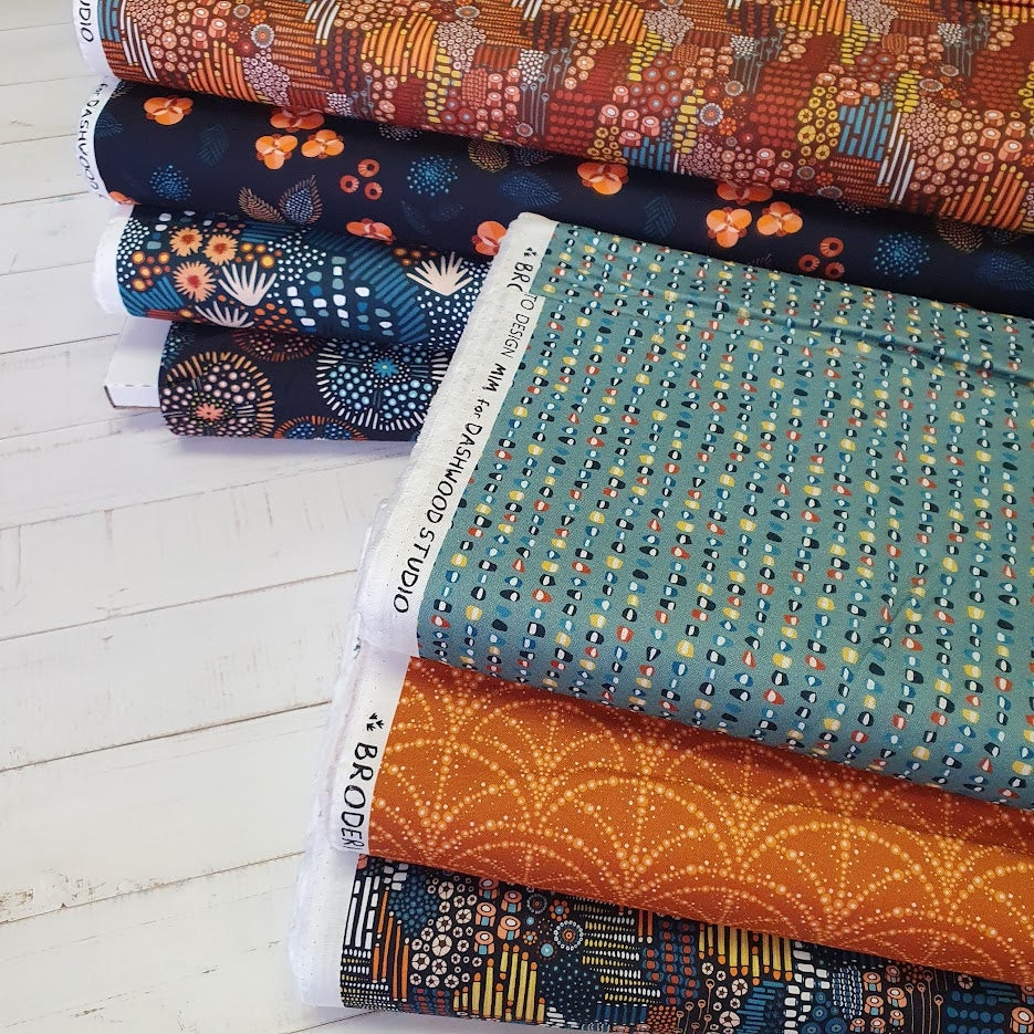 Dashwood Studio - Broderi - indigo