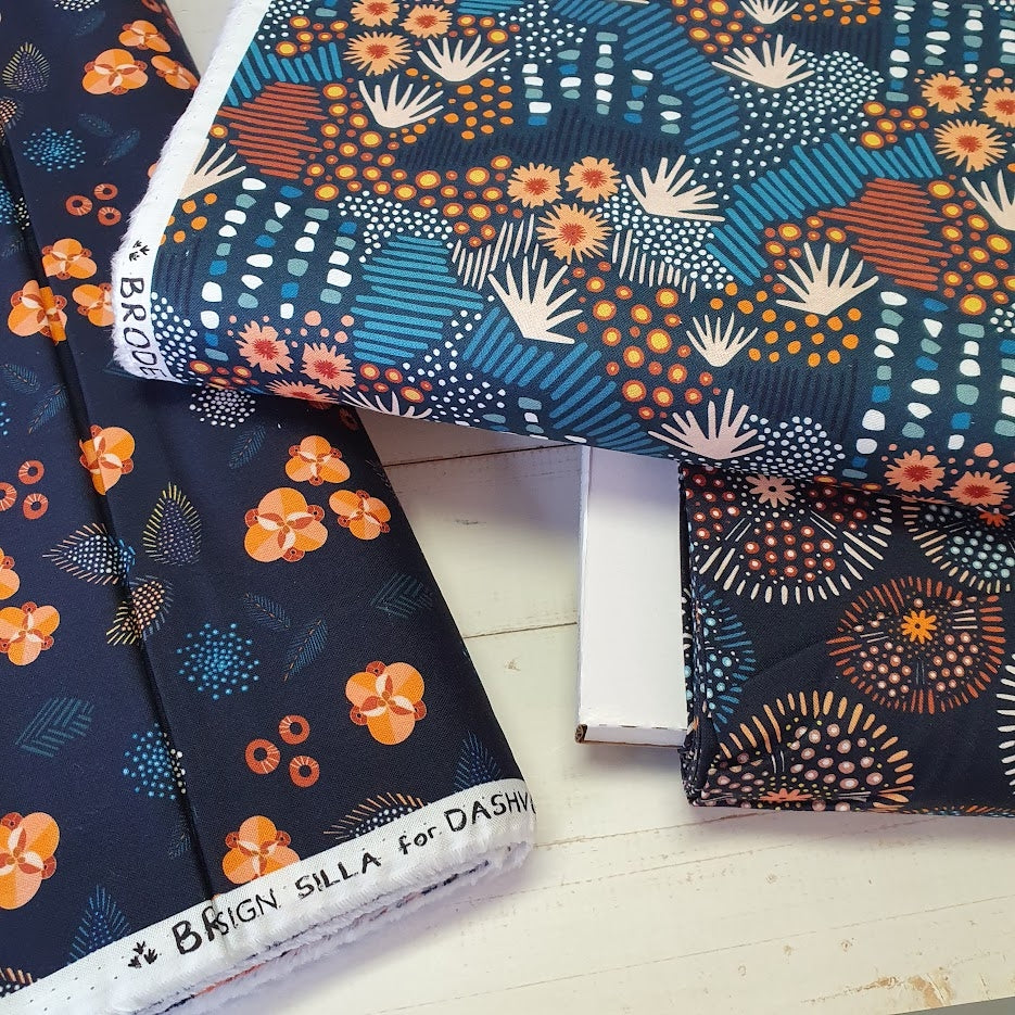 Dashwood Studio - Broderi - indigo