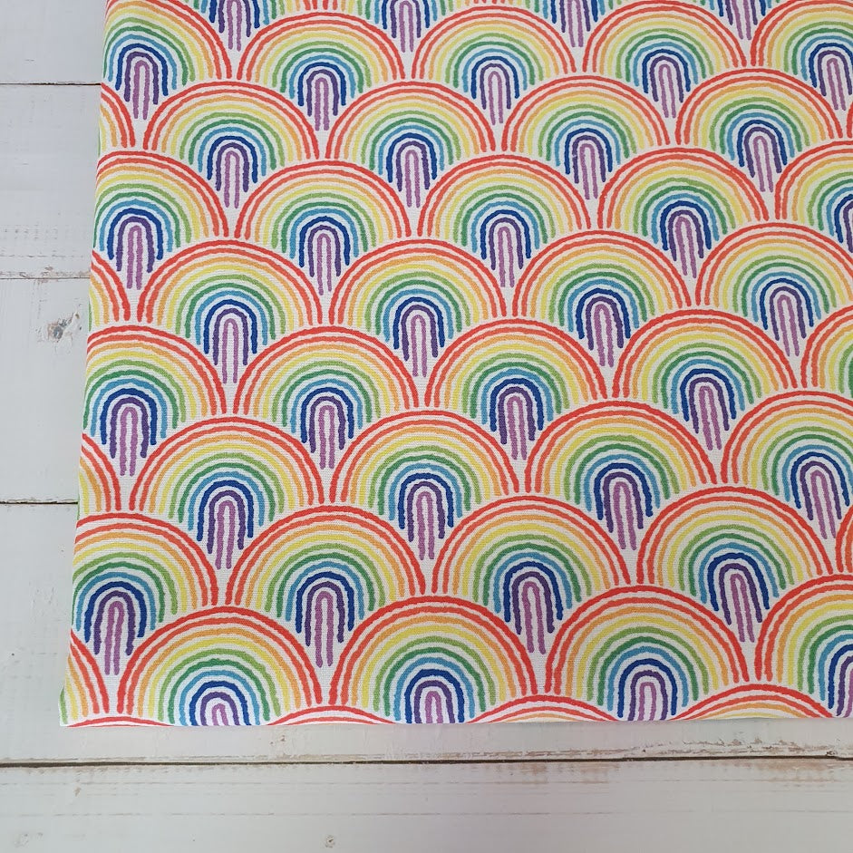 MYO Design - Light Canvas - Rainbows