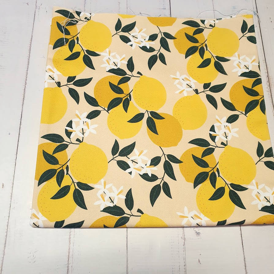 MYO Design - Twill Canvas - Lemon Tree