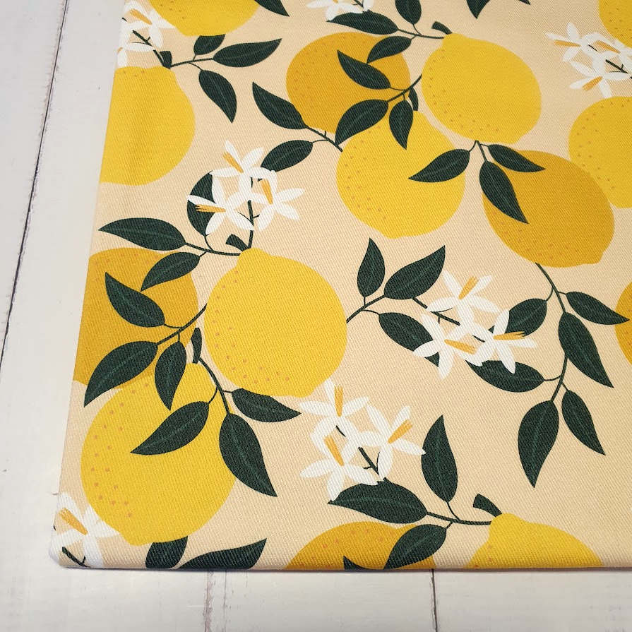 MYO Design - Twill Canvas - Lemon Tree