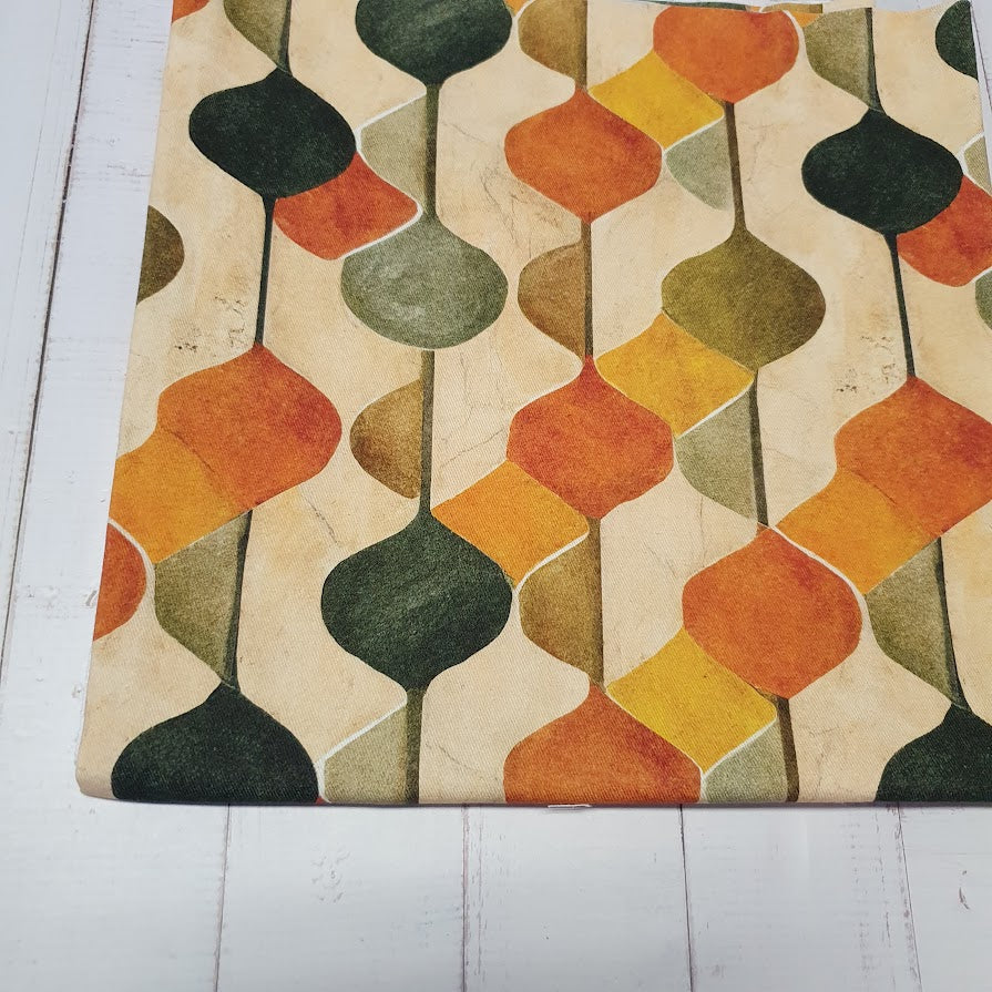 MYO Design - Twill Canvas - Art Deco Geo Print