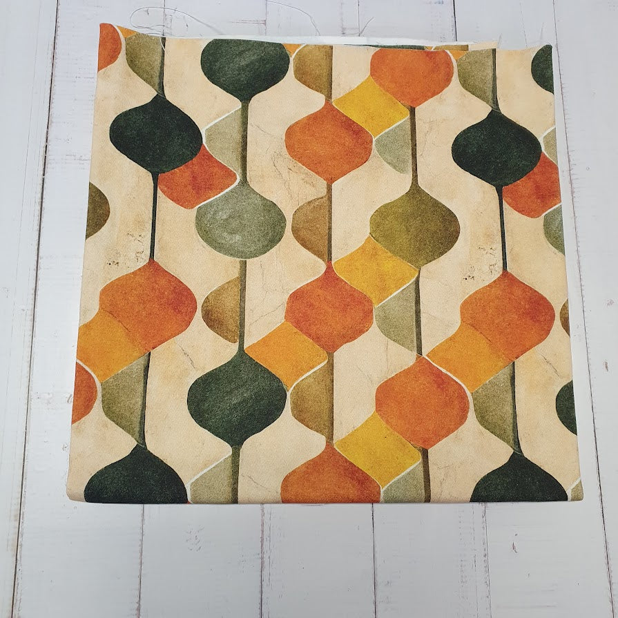 MYO Design - Twill Canvas - Art Deco Geo Print