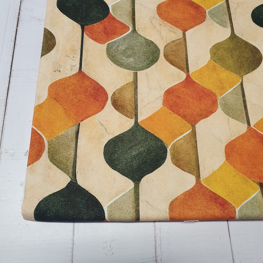 MYO Design - Twill Canvas - Art Deco Geo Print