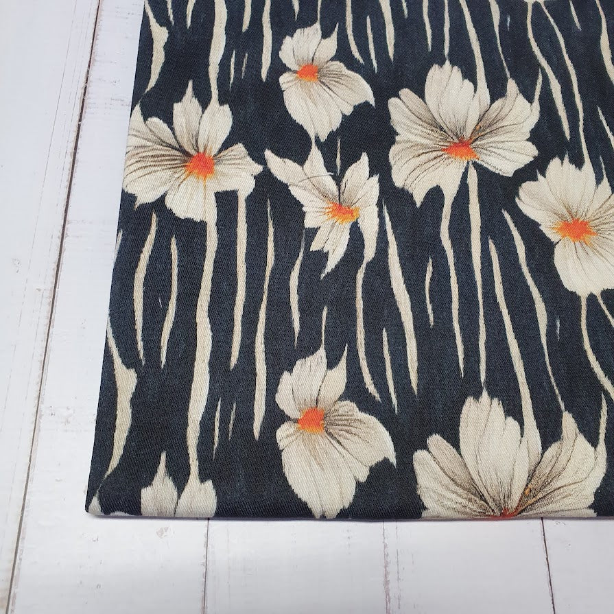 MYO Design - Twill Canvas - Flower Ikat