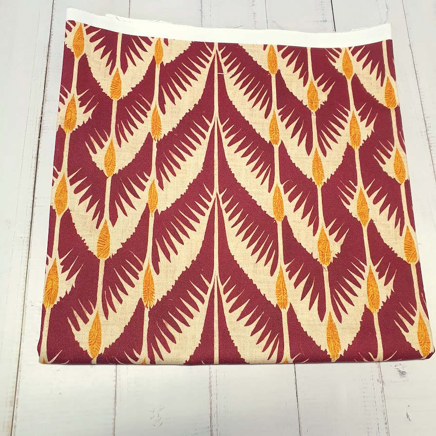 MYO Design - Twill Canvas - Berry Ikat