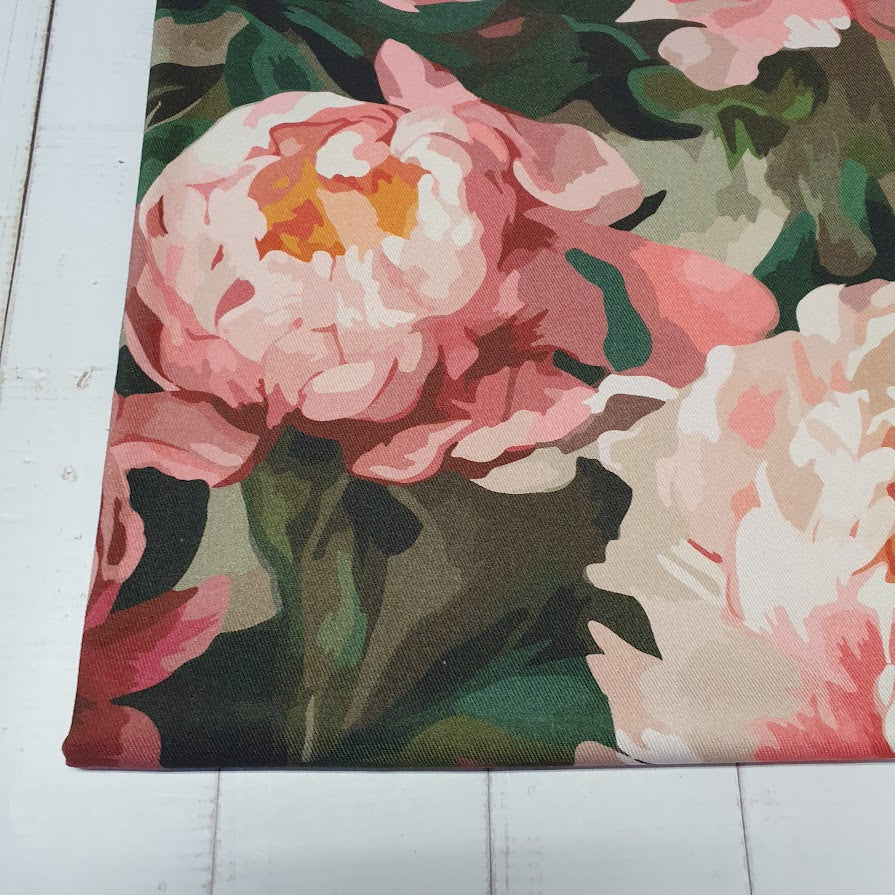 MYO Design - Twill Canvas - Floral Pattern - große Blumen