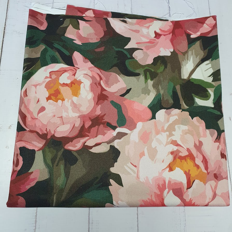 MYO Design - Twill Canvas - Floral Pattern - große Blumen