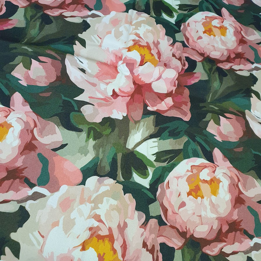 MYO Design - Twill Canvas - Floral Pattern - große Blumen