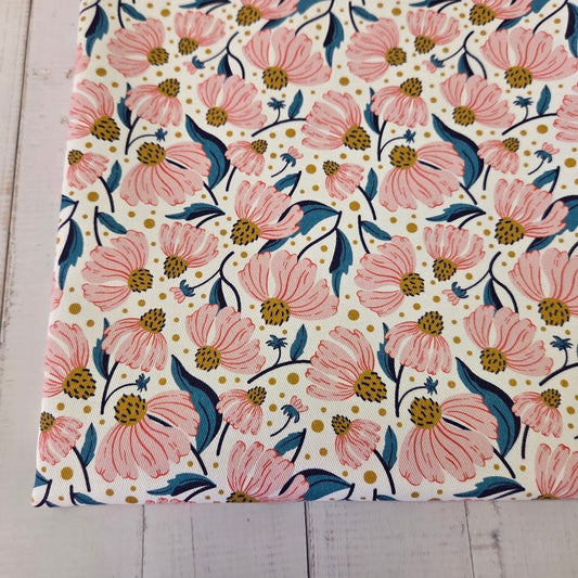 MYO Design - Twill Canvas - Echinacea - rosa