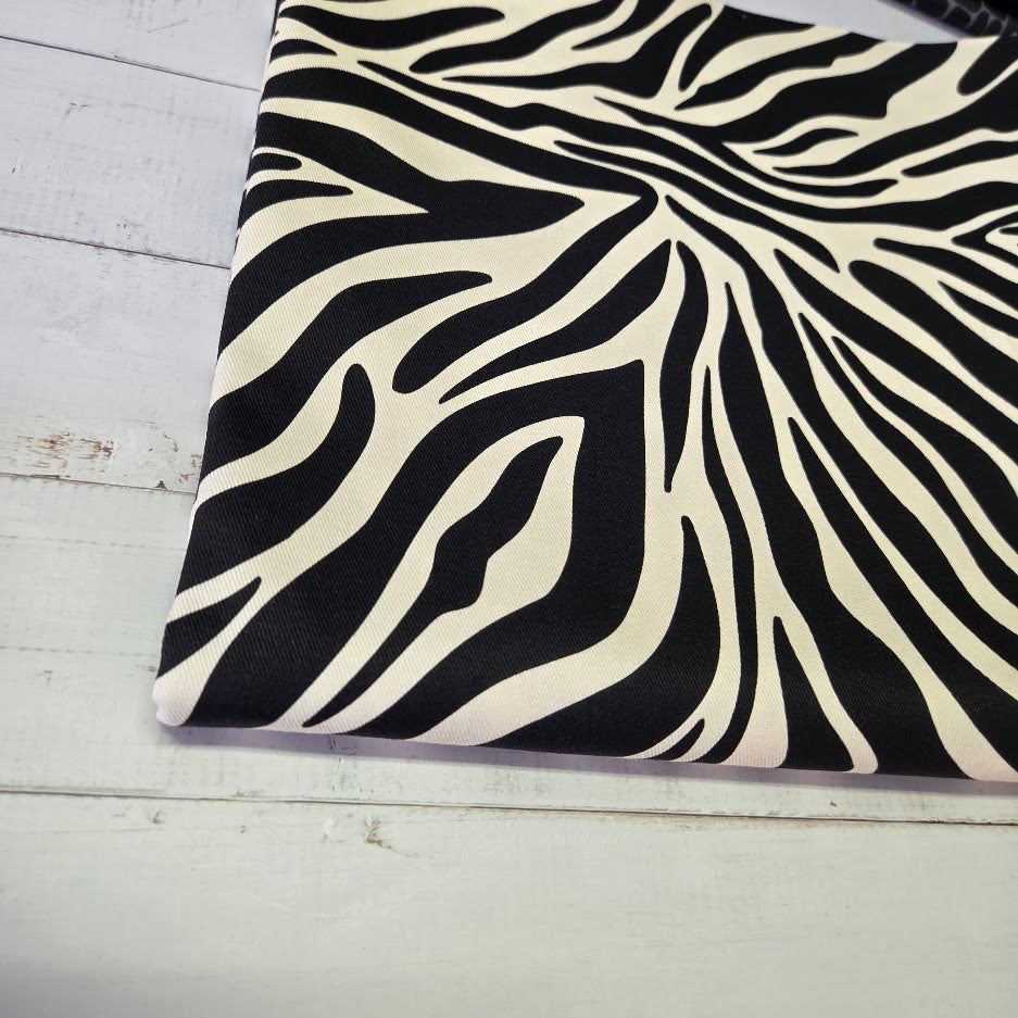 MYO Design - Twill Canvas - Zebra - ecru-schwarz