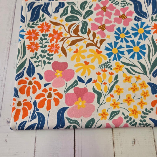 MYO Design - Twill Canvas - Botanical - multi