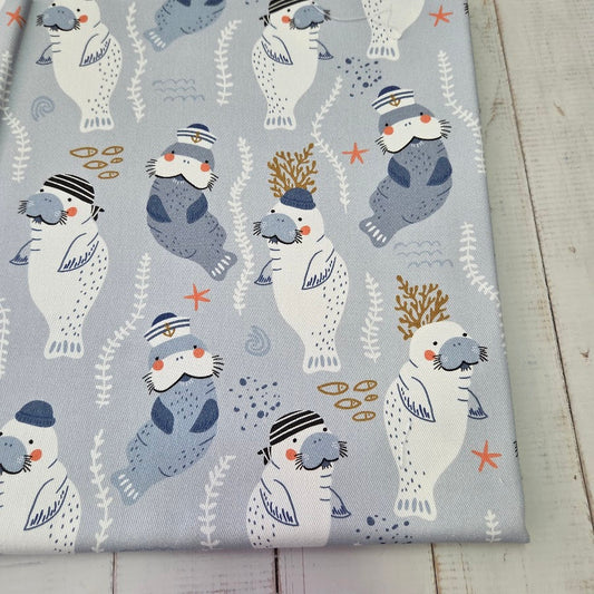 MYO Design - Twill Canvas - Walroß Ahoi