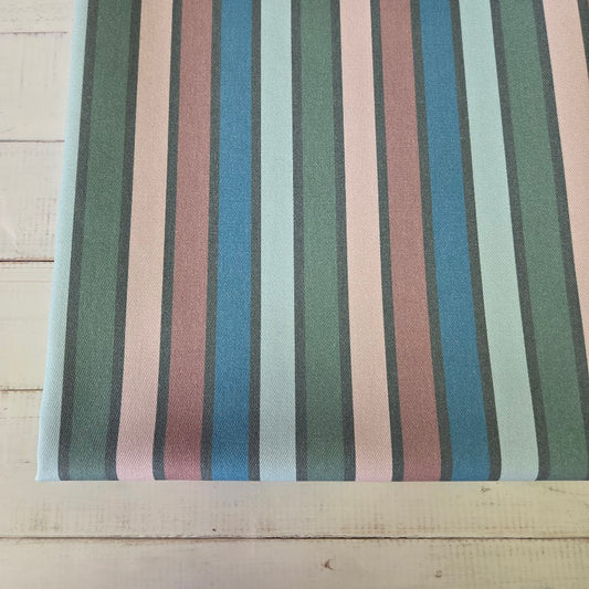 MYO Design - Twill Canvas - Stripes - Pastell grey