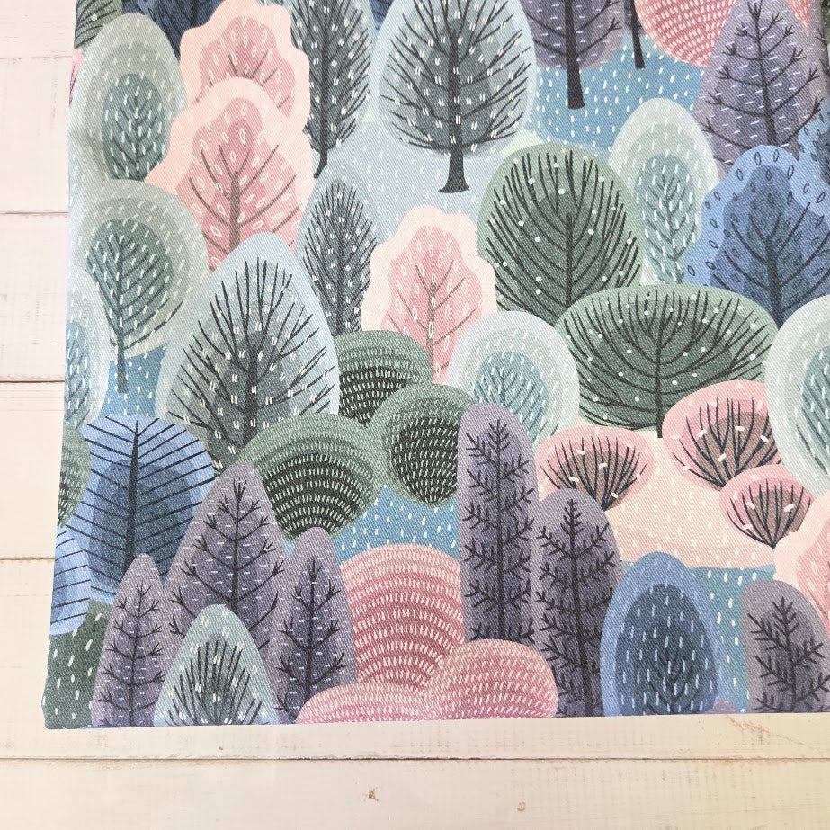 MYO Design - Twill Canvas - Winterwald - pastell