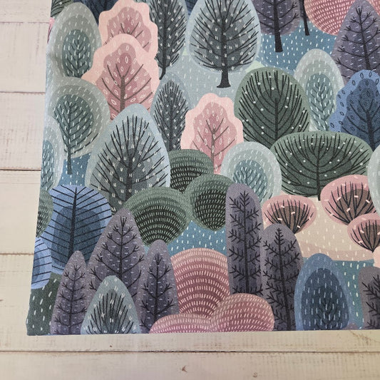 MYO Design - Twill Canvas - Winterwald - pastell