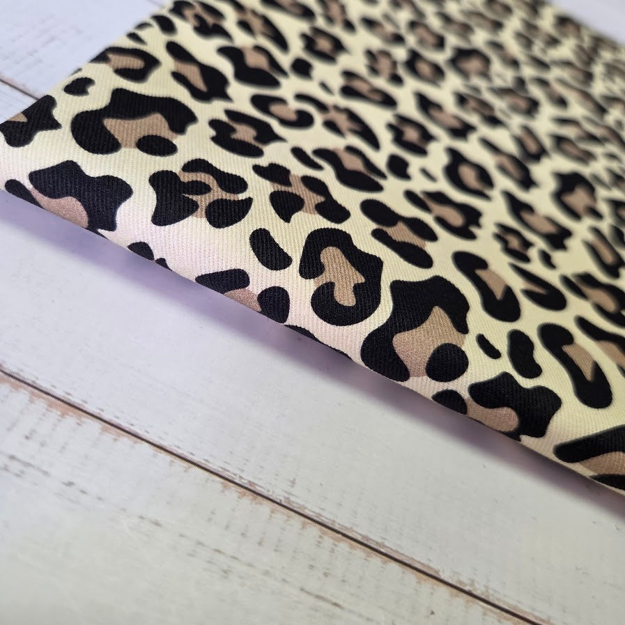 MYO Design - Twill Canvas - Leopard - beige-creme