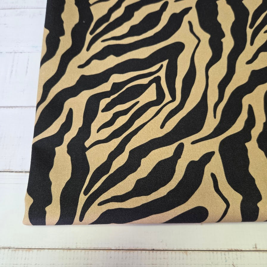 MYO Design - Twill Canvas - Zebra - hellbraun