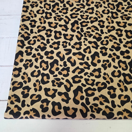 MYO Design - Twill Canvas - Leopard - hellbraun