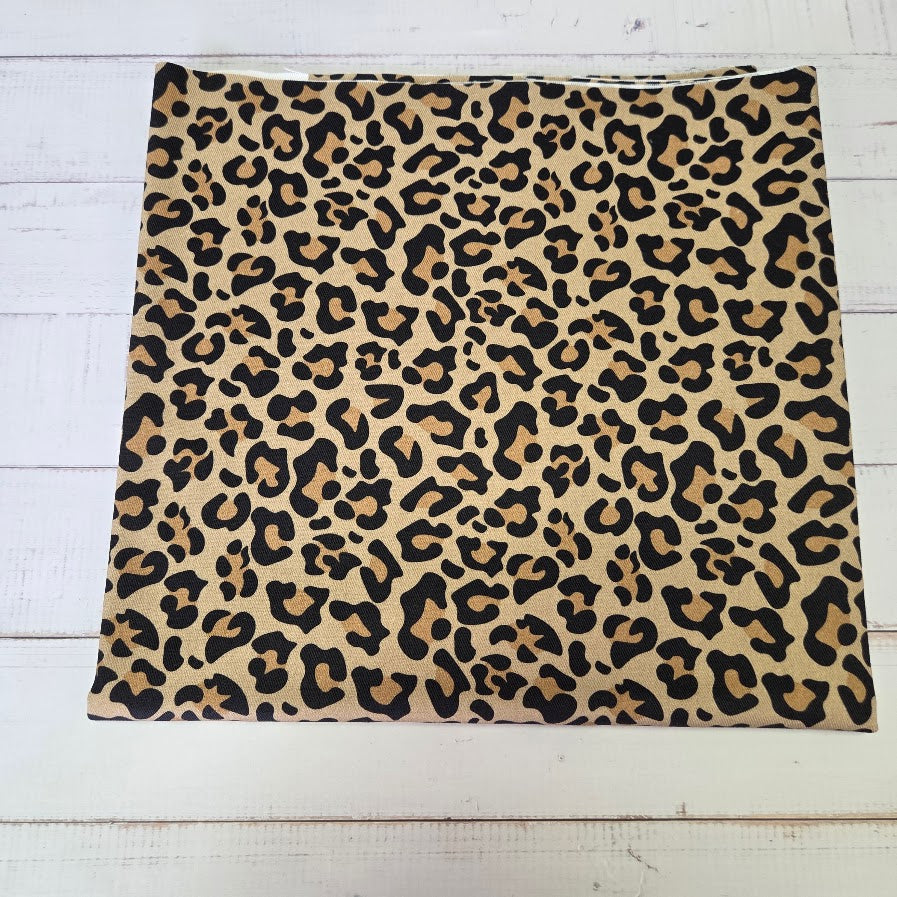 MYO Design - Twill Canvas - Leopard - hellbraun