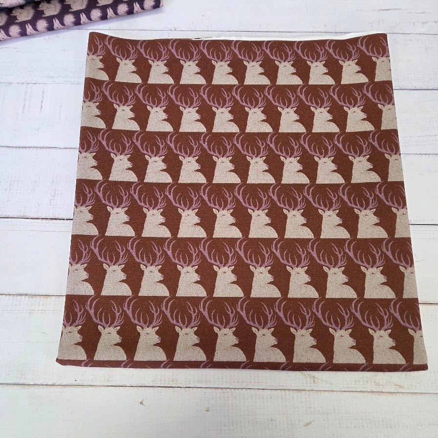 MYO Design - Twill Canvas - Stay Wild - Hirsche braun