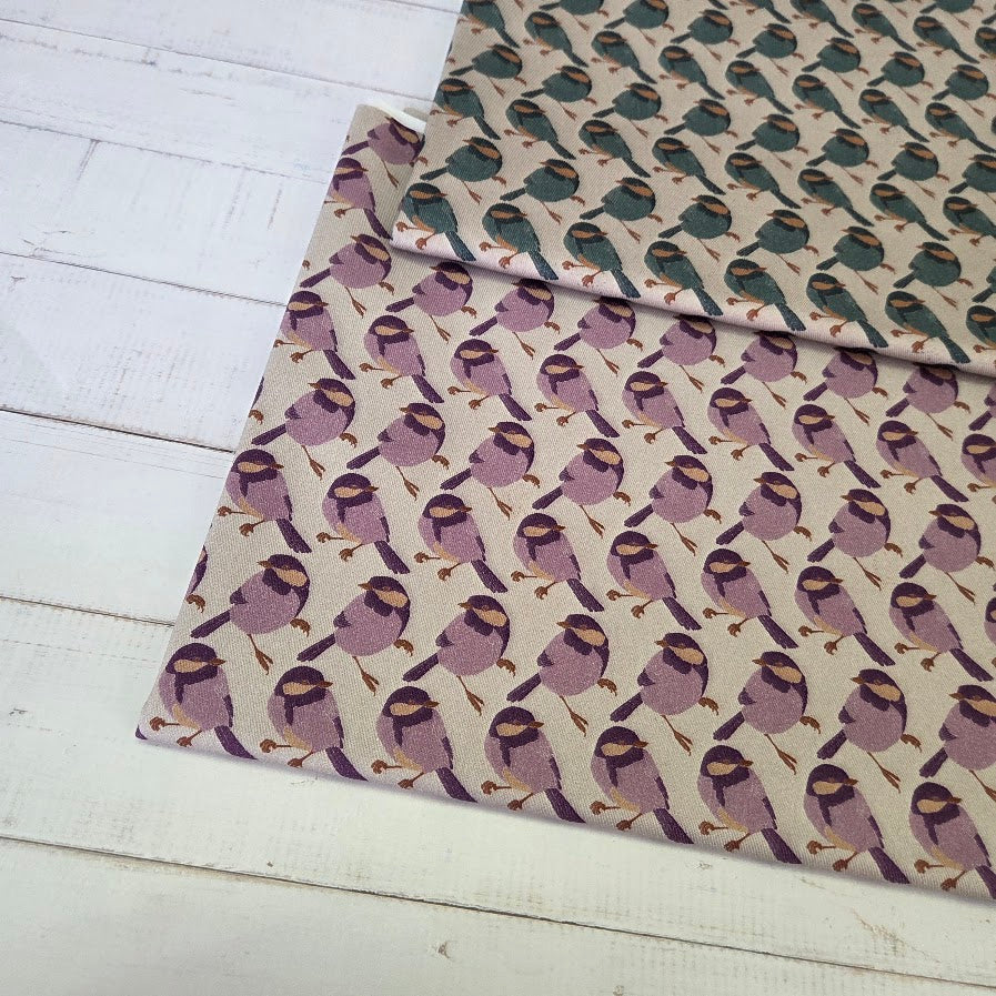 MYO Design - Twill Canvas - Stay Wild - Meisen flieder