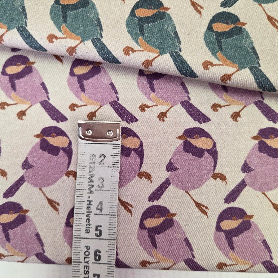 MYO Design - Twill Canvas - Stay Wild - Meisen petrol