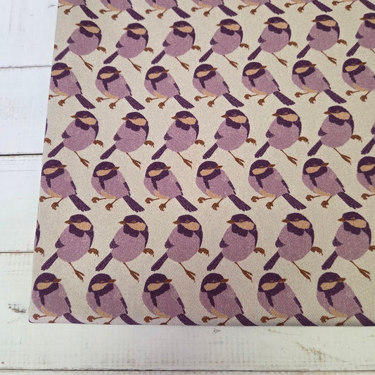 MYO Design - Twill Canvas - Stay Wild - Meisen flieder