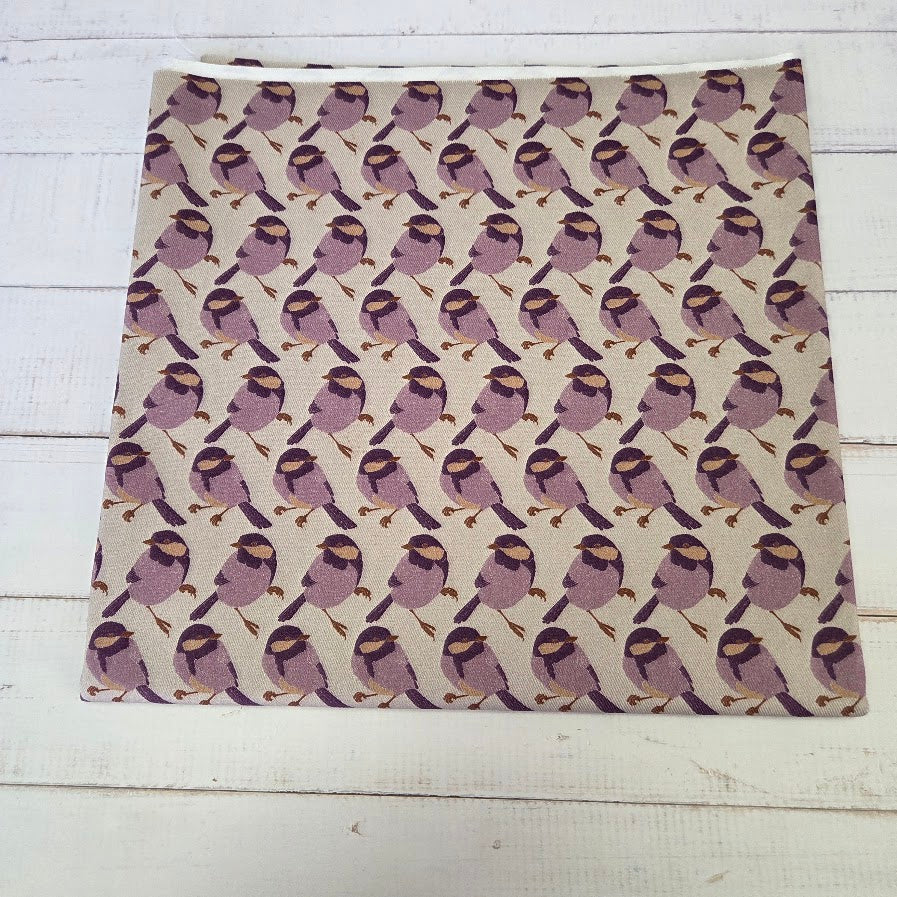 MYO Design - Twill Canvas - Stay Wild - Meisen flieder