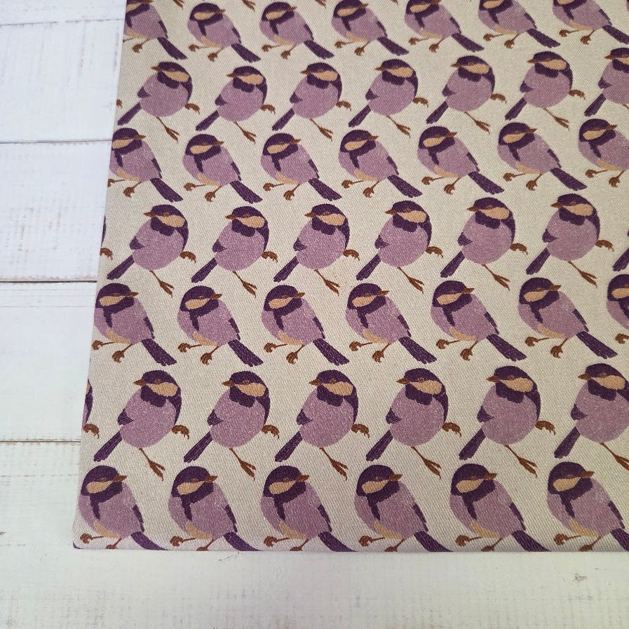 MYO Design - Twill Canvas - Stay Wild - Meisen flieder