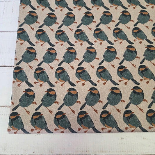 MYO Design - Twill Canvas - Stay Wild - Meisen petrol