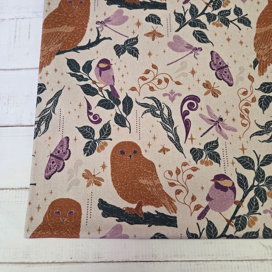 MYO Design - Twill Canvas - Stay Wild - Owls