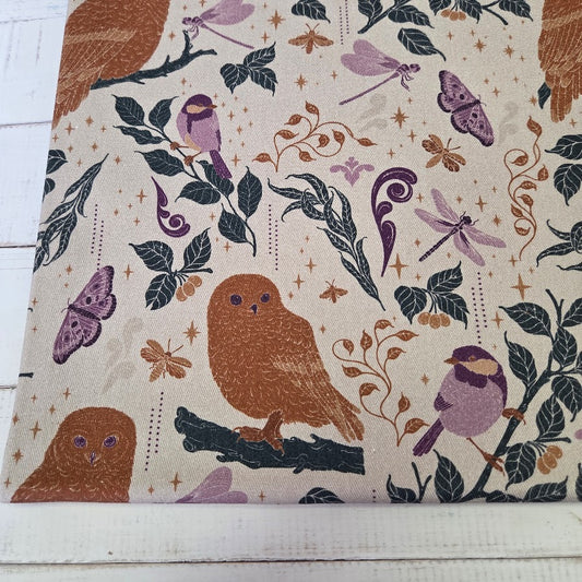 MYO Design - Twill Canvas - Stay Wild - Owls